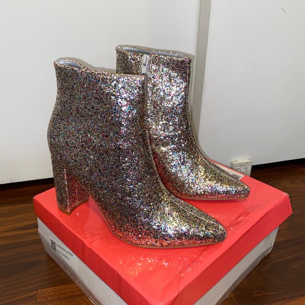 Glitter booties